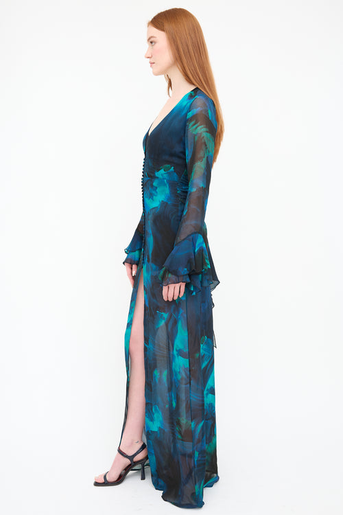 Rat 
Boa Blue 
Green Fiorella Dress