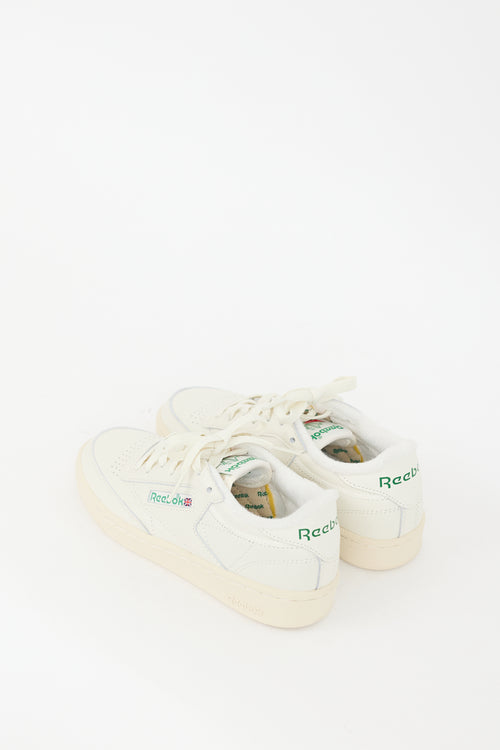 Reebok Cream Leather Club C 85 Sneaker