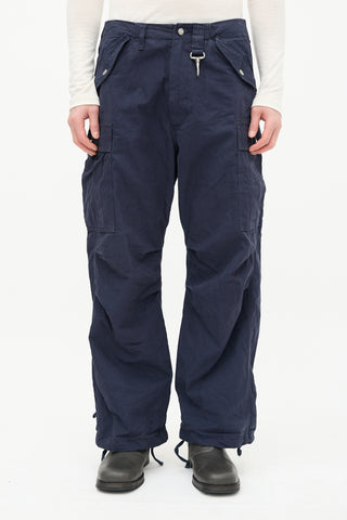 Reese Cooper Navy Harness Cargo Pant