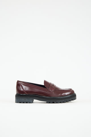 Reformation Patent Leather Agatha Chunky Loafer