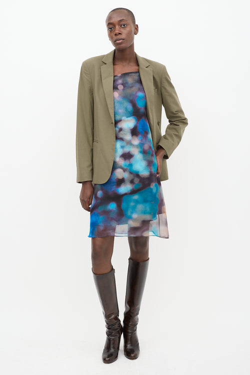 Remain Birger Christensen Green Darla Structured Blazer