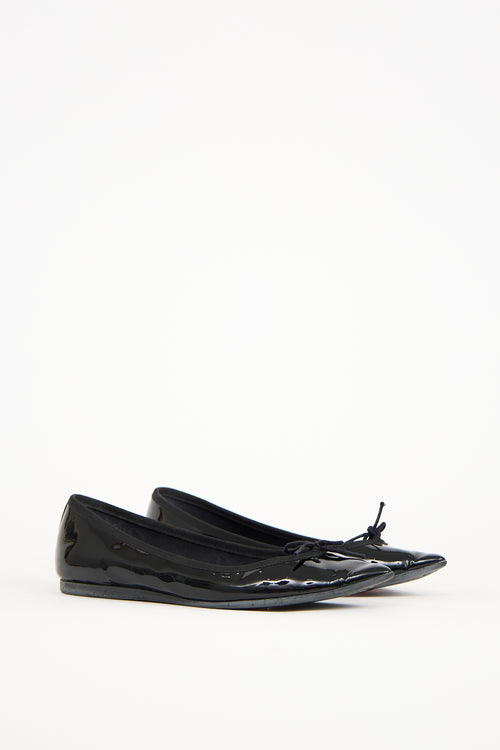 Repetto Black Patent Ballet Flat