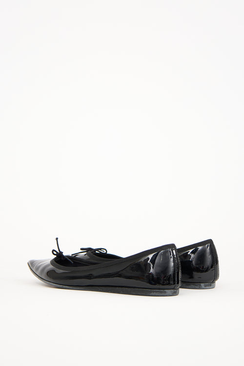 Repetto Black Patent Ballet Flat