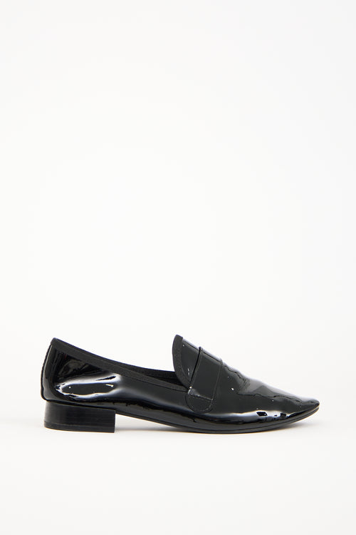 Repetto Black Patent Michael Loafer