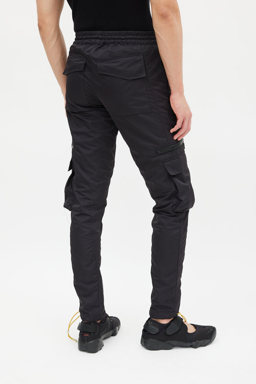 Rhude Black Drawcord Jogger