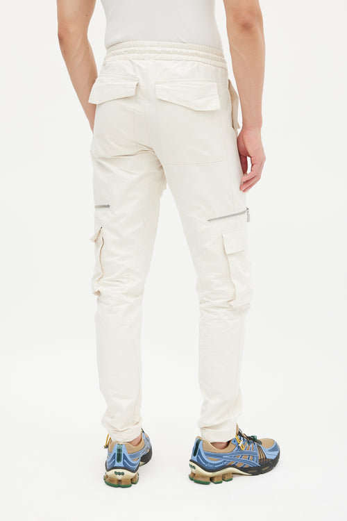 Rhude Cream Drawcord Jogger