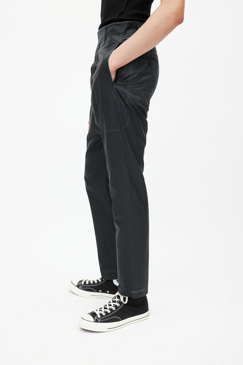 Rick Owens Black Semi Sheer Trouser