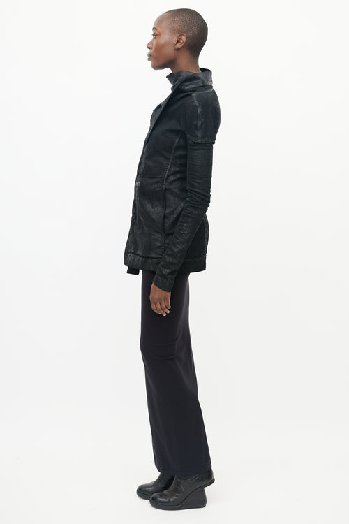 Rick Owens DRKSHDW Black Denim Jacket