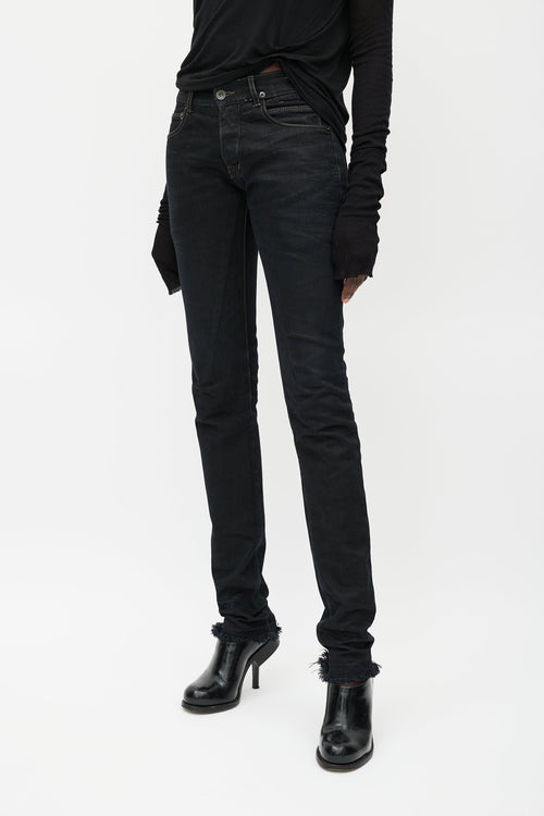 Rick Owens DRKSHDW Black Slim Jeans