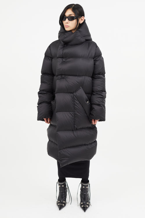 Rick Owens FW 2020 Black Down Coat