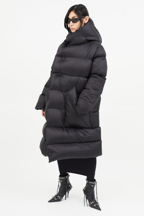 Rick Owens FW 2020 Black Down Coat