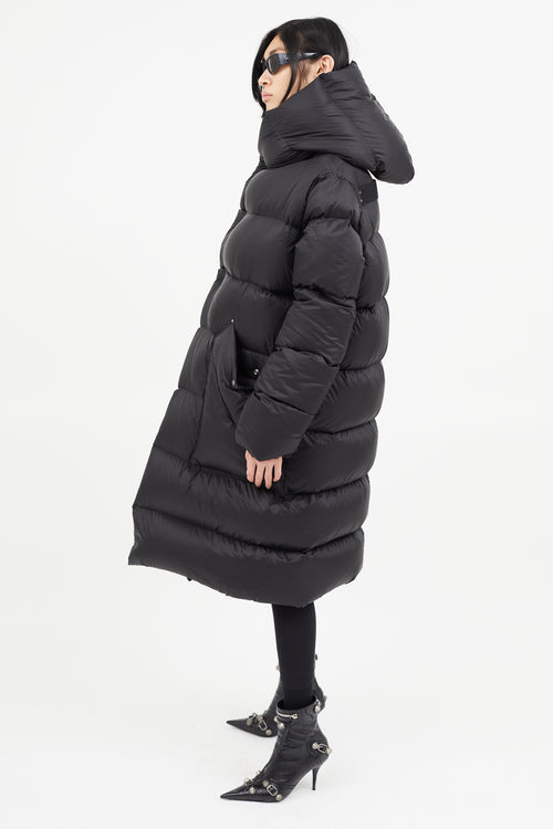 Rick Owens FW 2020 Black Down Coat