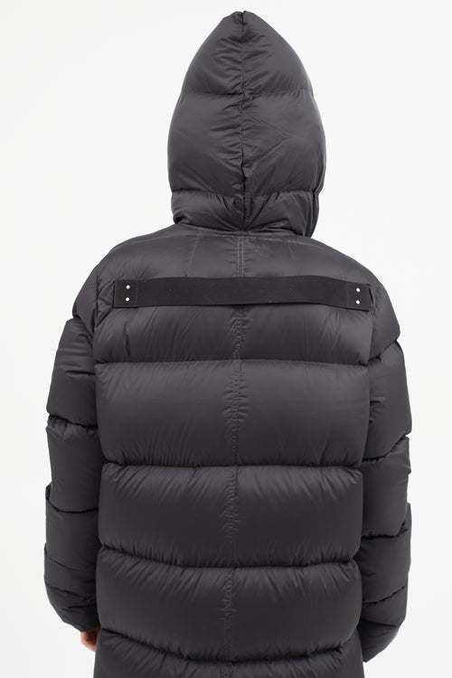 Rick Owens FW 2020 Black Down Coat