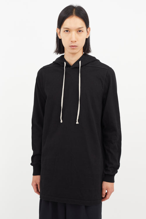 Rick Owens SS16 Cyclops Black Hoodie