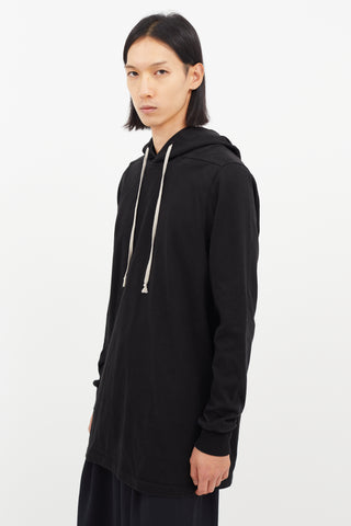 Rick Owens SS16 Cyclops Black Hoodie