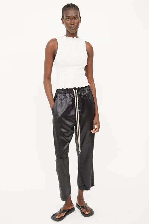 Rick Owens F/W20 Black Drawstring Pant