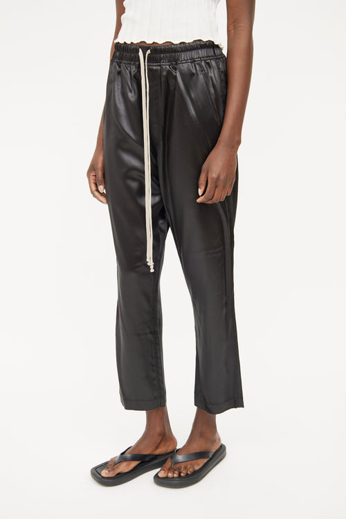 Rick Owens F/W20 Black Drawstring Pant