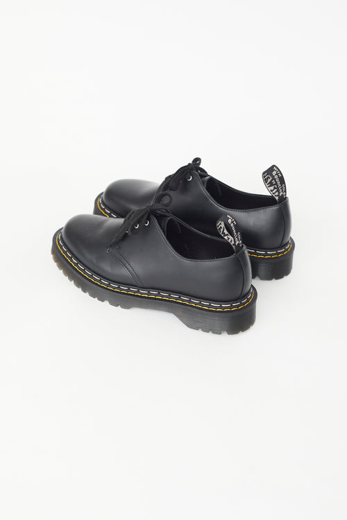 Rick Owens X Dr. Martens Black 1461 Bex Derby