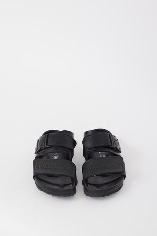 Rick Owens X Birkenstock Black Rotterdam Slide