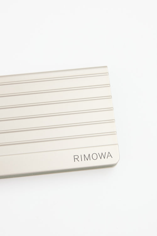 Rimowa Titanium Aluminum Card Holder