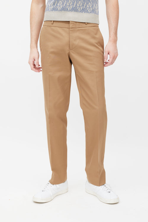 Roberto Cavalli Brown Slim  Pant