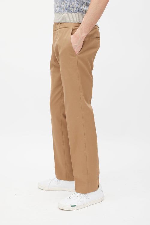 Roberto Cavalli Brown Slim  Pant