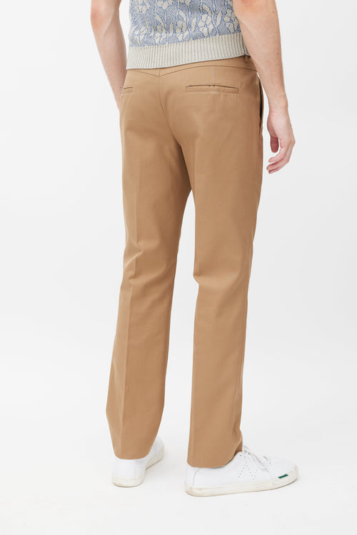 Roberto Cavalli Brown Slim  Pant