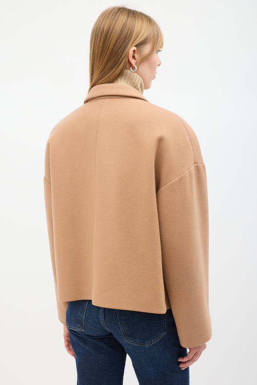 Rochas Beige Wool Two Pocket Jacket