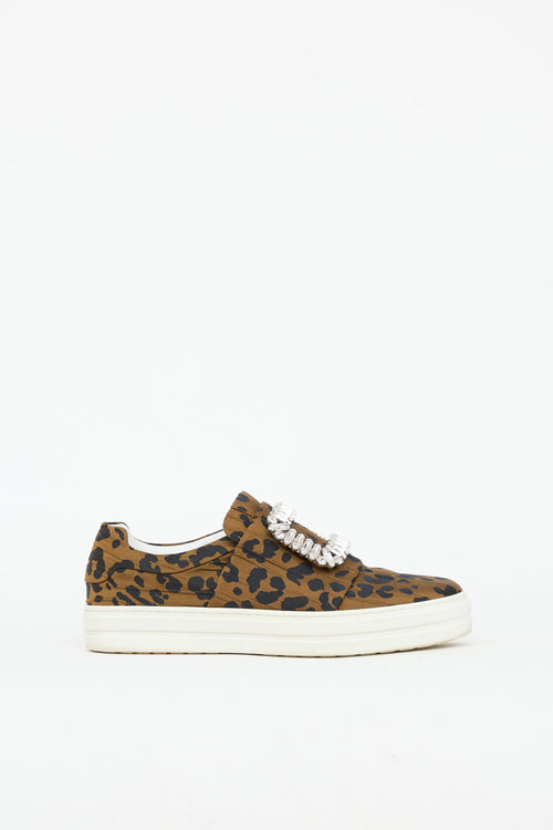 Roger Vivier Pattern Buckle Sneaker