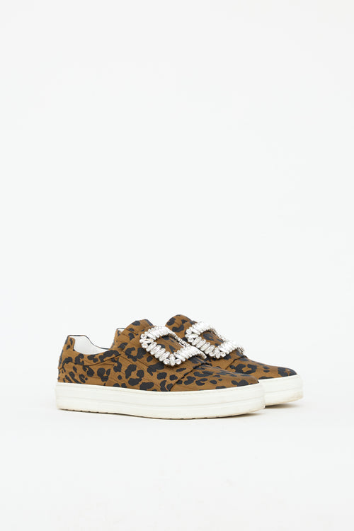 Roger Vivier Pattern Buckle Sneaker