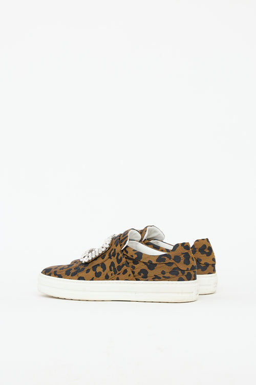 Roger Vivier Pattern Buckle Sneaker