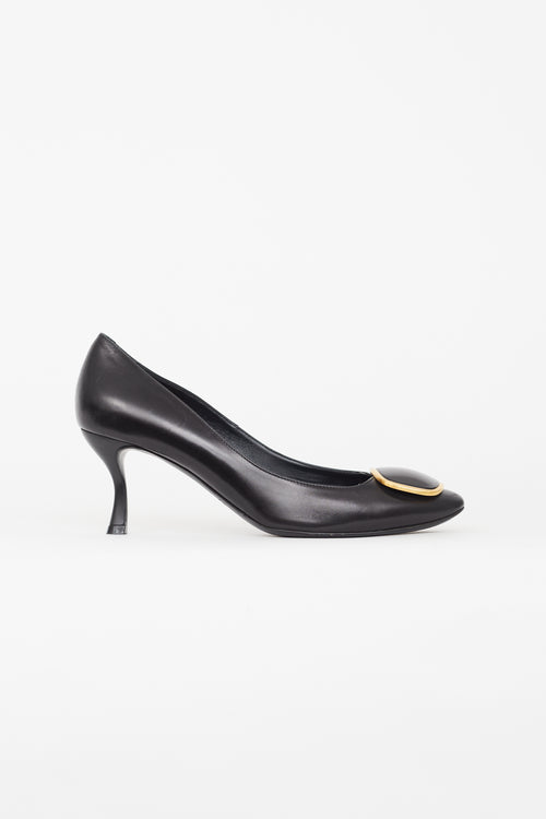 Roger Vivier Black Vertigo Diadem Pump