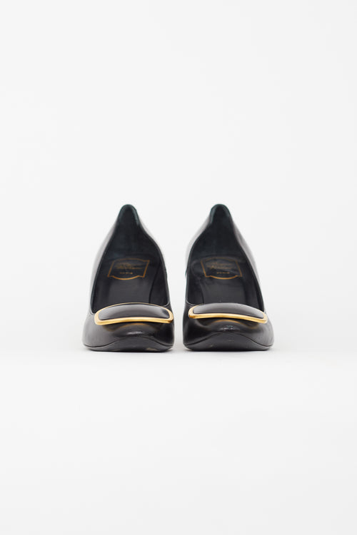 Roger Vivier Black Vertigo Diadem Pump