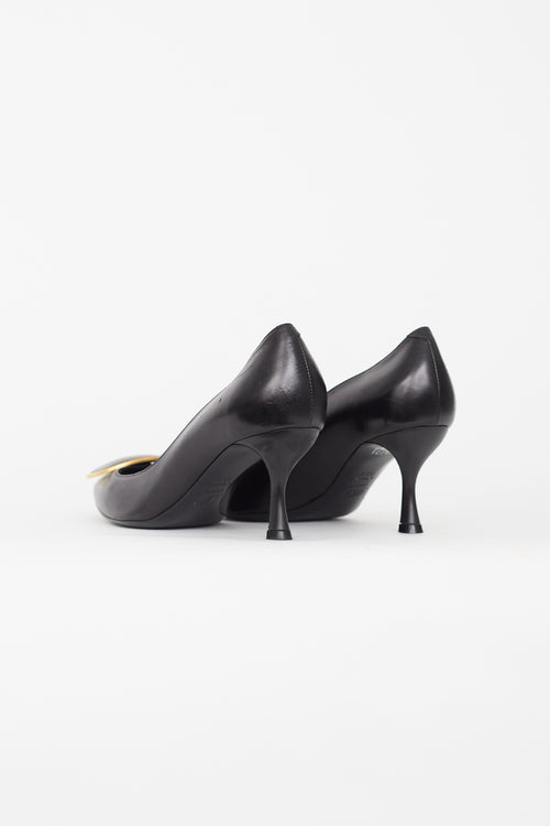 Roger Vivier Black Vertigo Diadem Pump