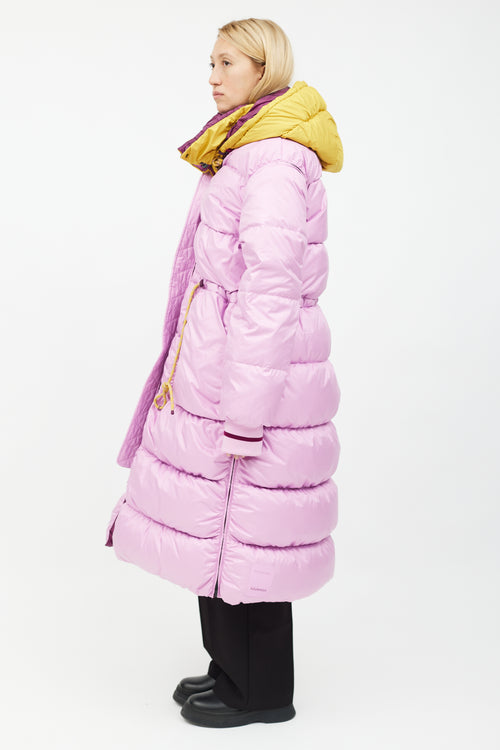 Roksanda X LULU Purple Inner Expanse Infinity Coat