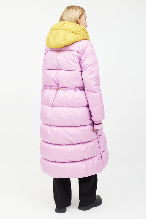 Roksanda X LULU Purple Inner Expanse Infinity Coat