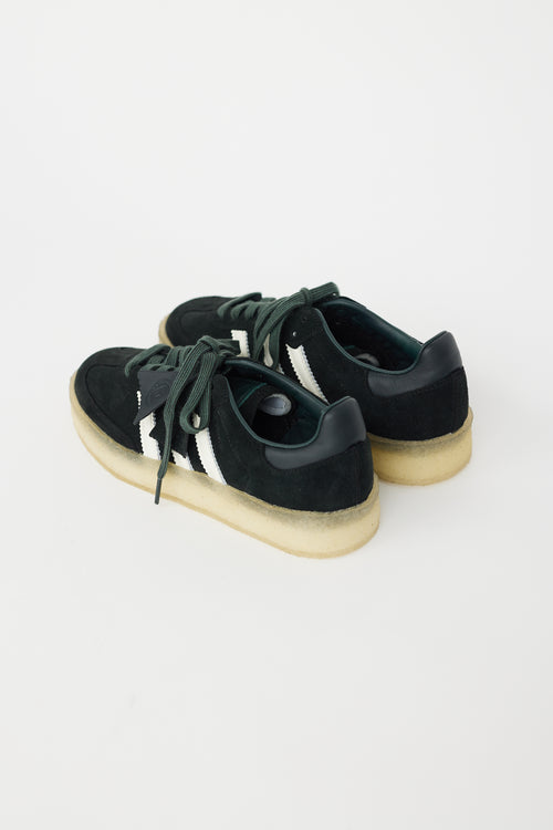 Ronnie Fieg X Clarks X Adidas Black 8th Street Samba Sneaker