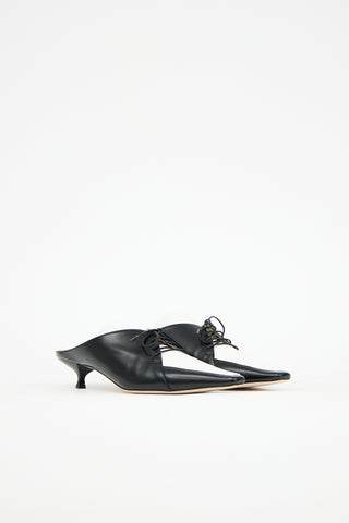 Rosie Assoulin Faux Leather Spectator Mule