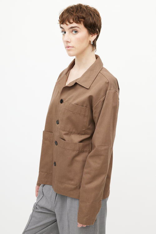 Rue De Tokyo Brown Chore Jacket