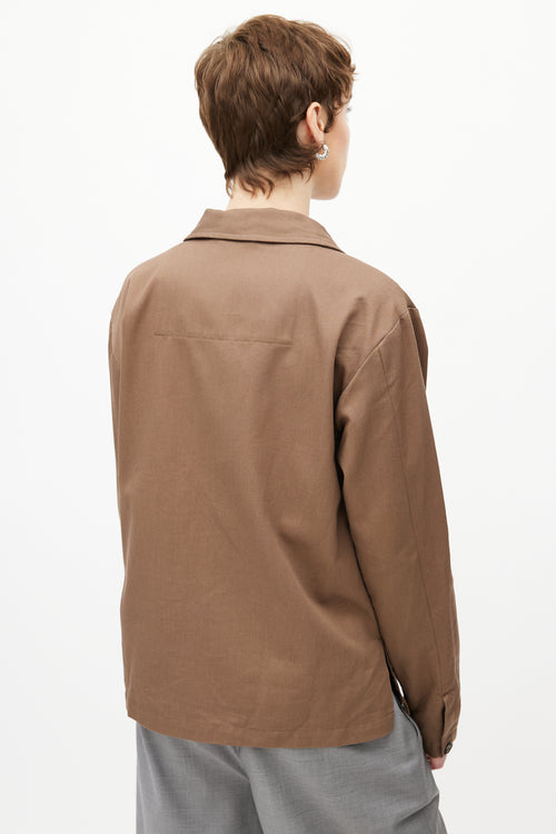 Rue De Tokyo Brown Chore Jacket