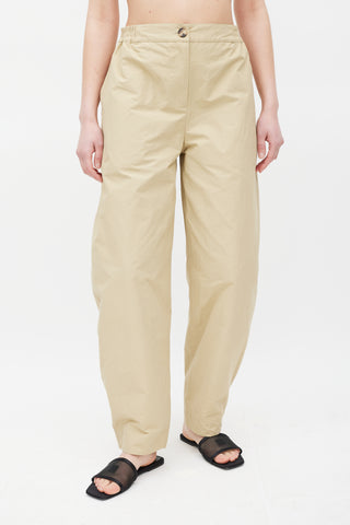 Rue De Tokyo Brown Tapered Trouser