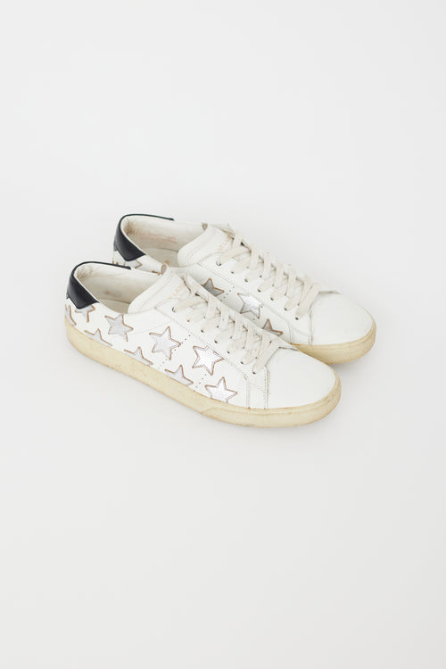 Grey 
Multicolour Leather Sonnie Sneaker