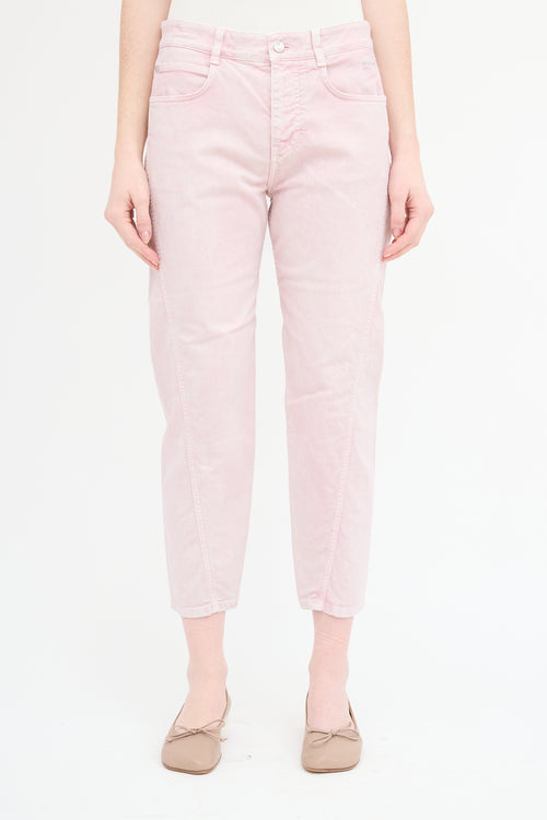 Stella McCartney Logo Tapered Jeans