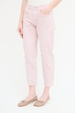 Stella McCartney Logo Tapered Jeans