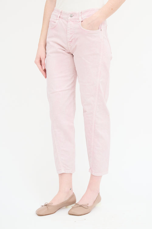 Stella McCartney Logo Tapered Jeans