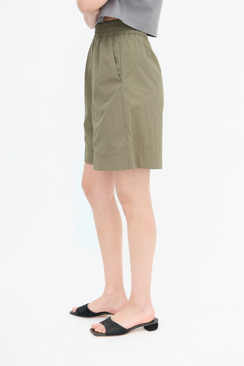 Studio Nicholson Green Nylon  Short