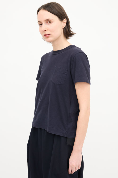 Sacai Mesh Hem Shirt