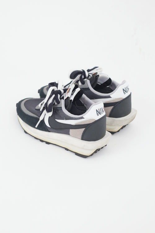 Sacai X Nike Black 
Grey LD Waffle Sneaker