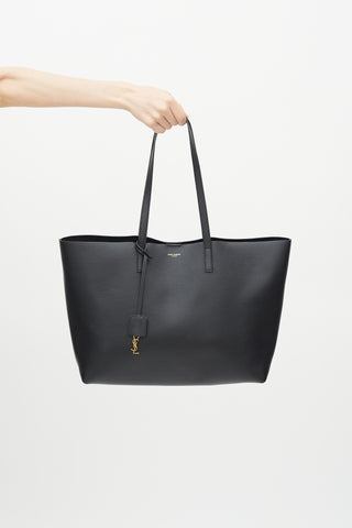 Saint Laurent 2019 Black Leather East West Tote Bag