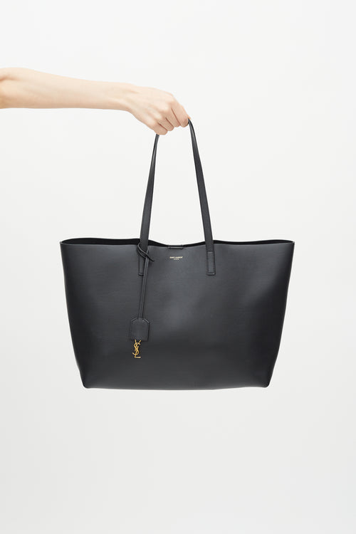 Saint Laurent 2019 Black Leather East West Tote Bag